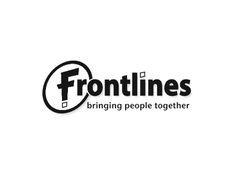 Frontlines logo on a white background